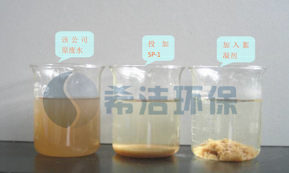 除磷剂SP-1投加效果_希洁环保